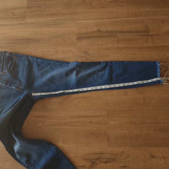 Levi's white oak cone denim jeans, raw hem - Picture 8 of 8